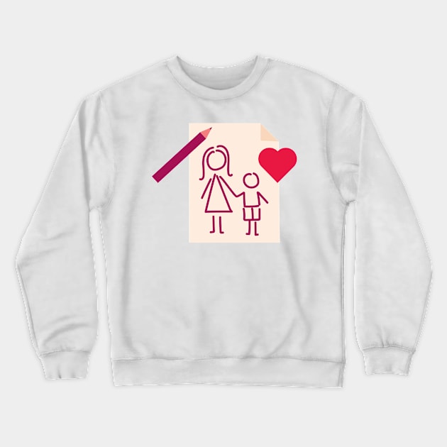 mothers day gift Crewneck Sweatshirt by Mdath